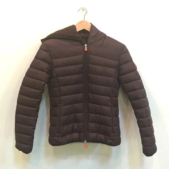 SAVE THE DUCK Vegan Hoodie Puffer Jacket (0/XS) - Picture 1 of 11